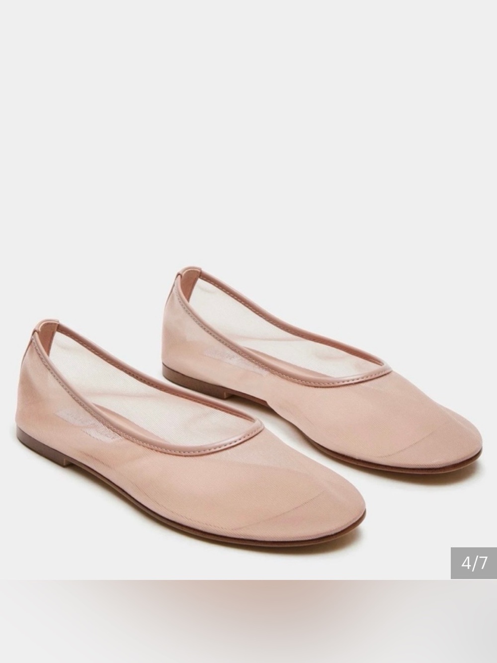New in box Steve Madden Nude/Tan Ballet Flats, size 9
